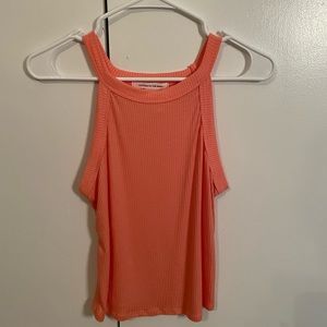 Caution to the wind top. Size: L. Color: peach